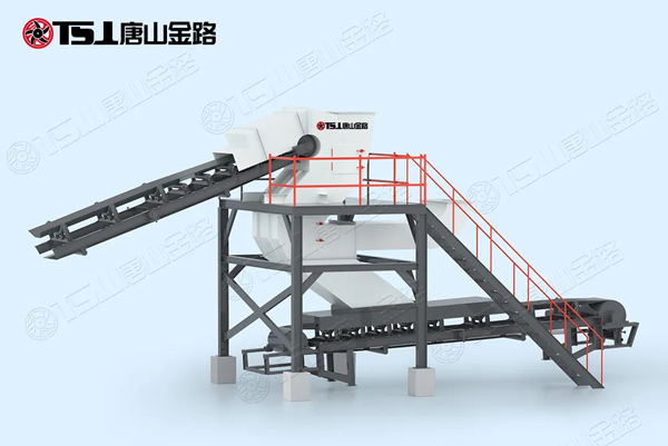 唐山金路機制砂選粉機，解決機制砂含粉量問題