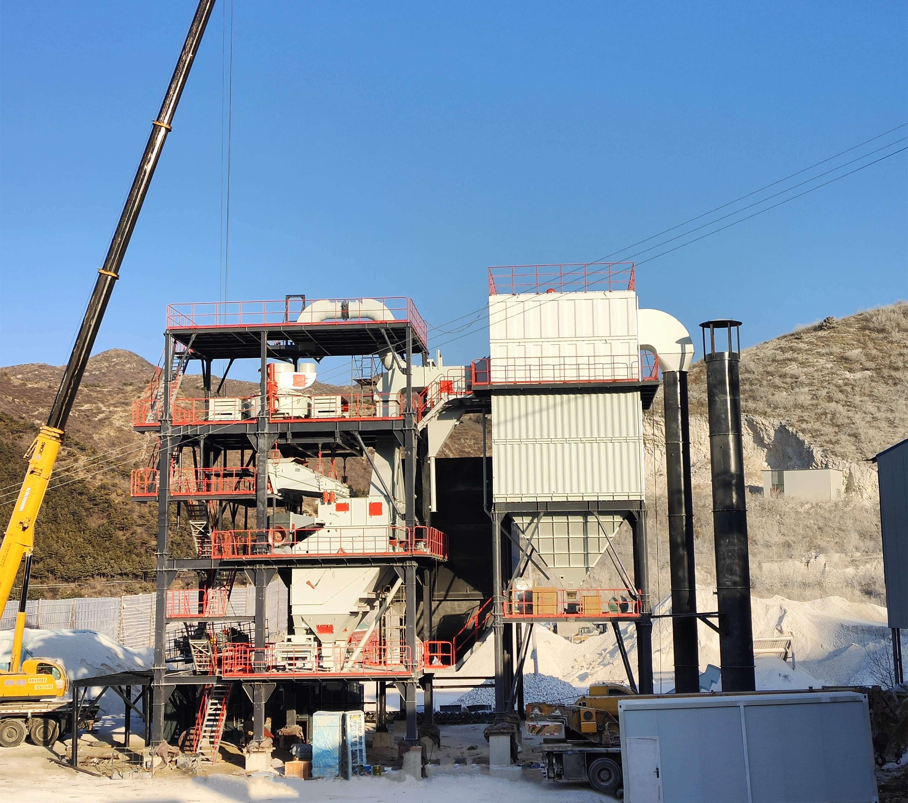 制砂生產(chǎn)線產(chǎn)能小怎么辦？（干法制砂樓生產(chǎn)線有哪些優(yōu)勢？）